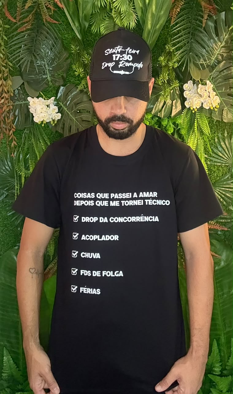 Camisa coisas que passei a amar